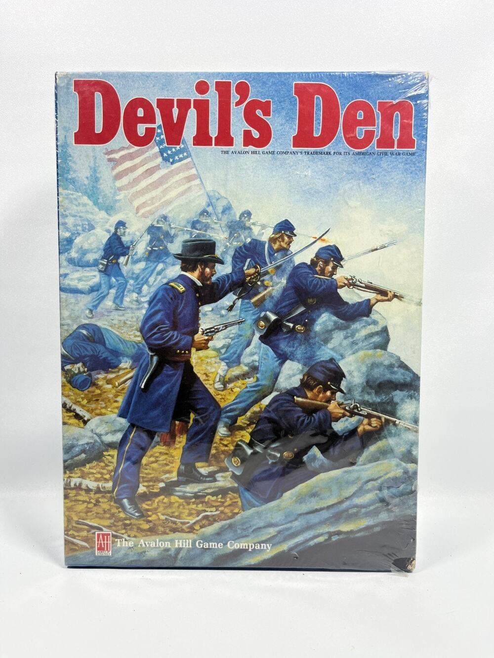 DEVILS DEN Board Game American Civil War Battle Avalon Hill 1985 Sealed VTG